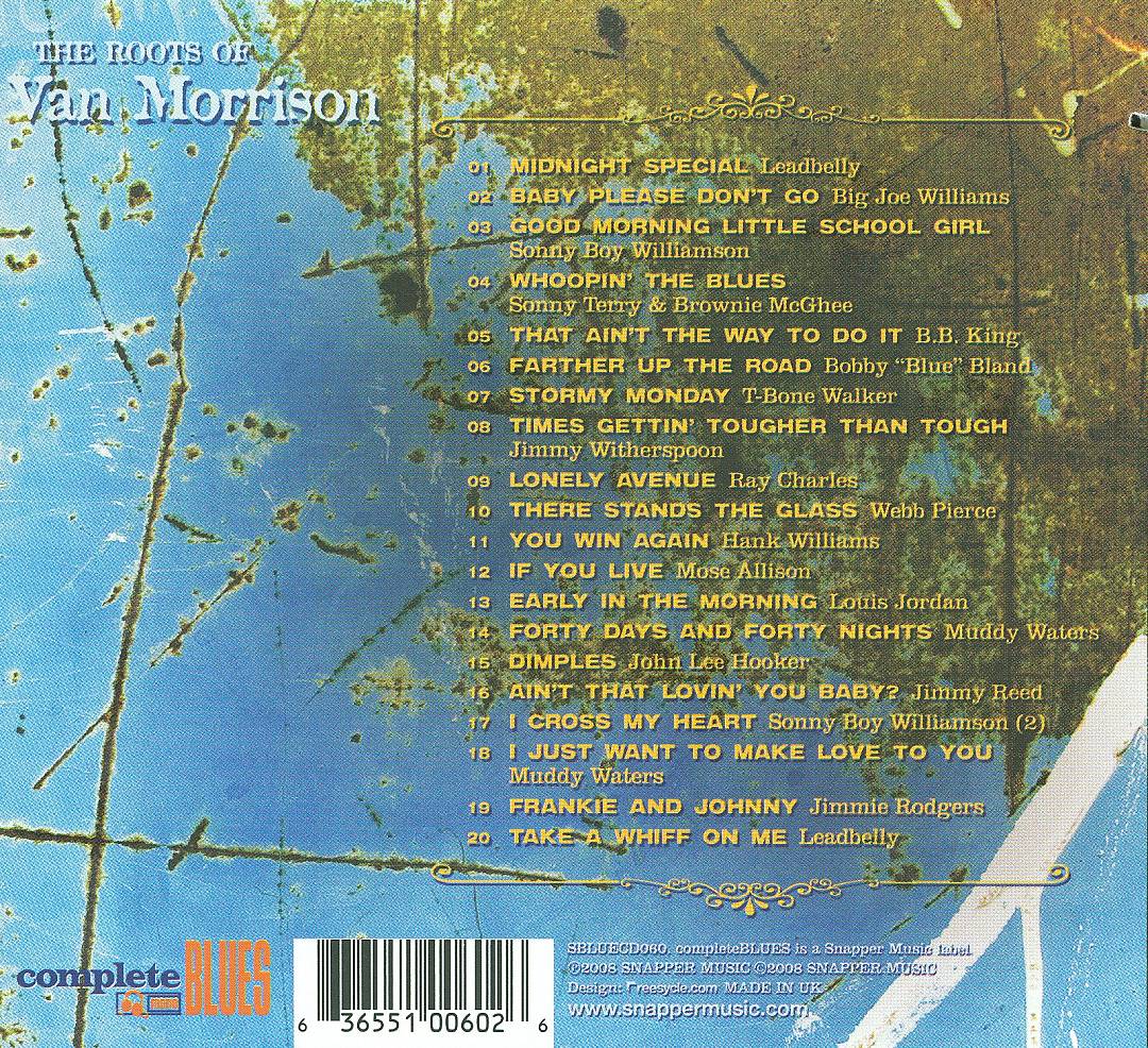 Roots of Van Morrison [Snapper UK] cover art