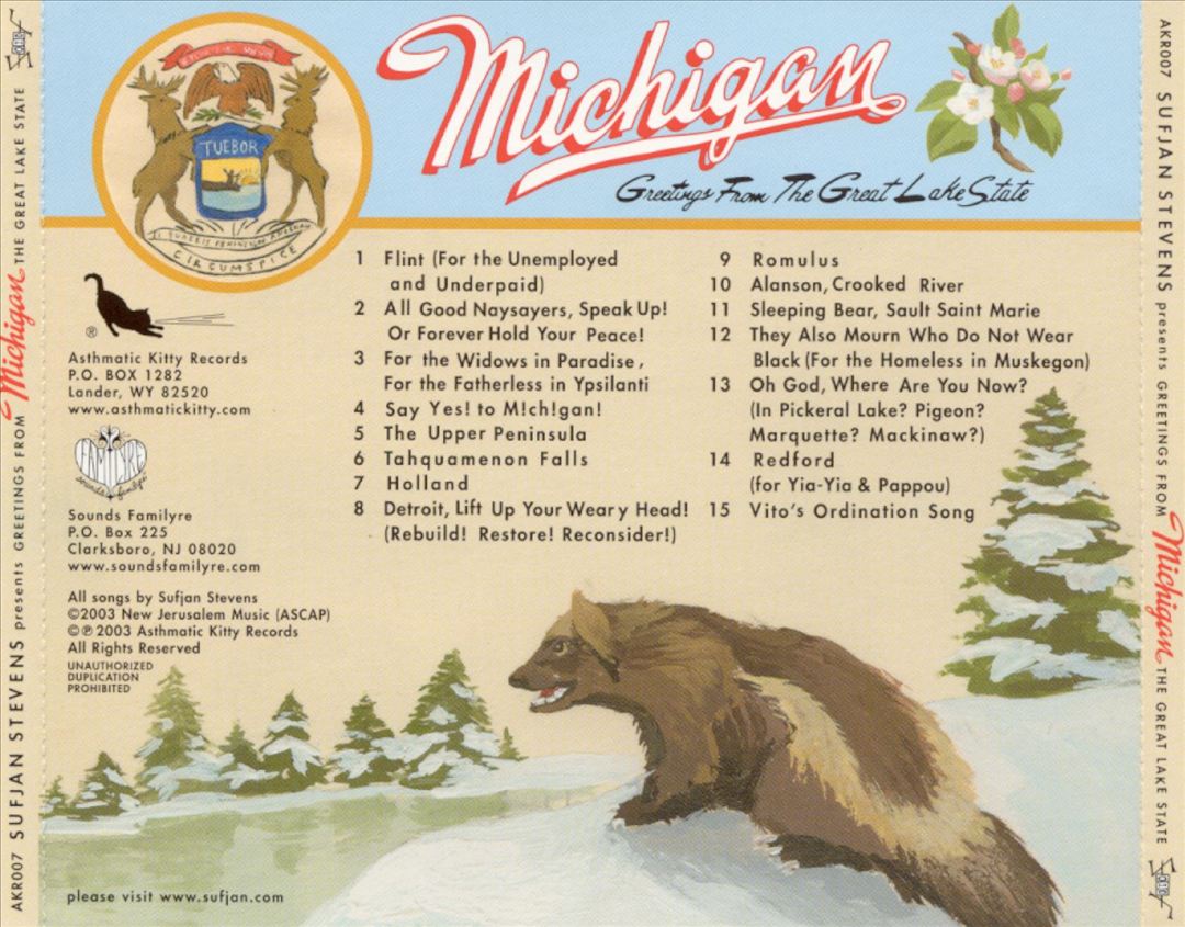 Greetings from Michigan: The Great Lake State cover art