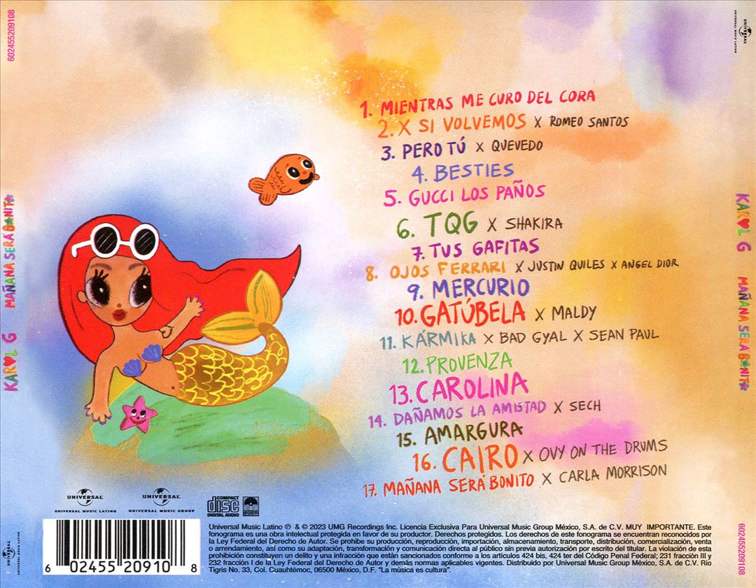 Mañana Será Bonito cover art