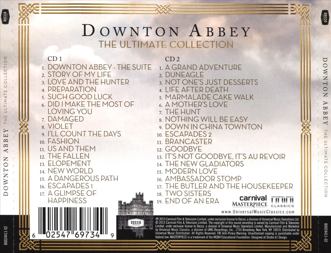 Downton Abbey: The Ultimate Collection [Original TV Soundtrack] cover art