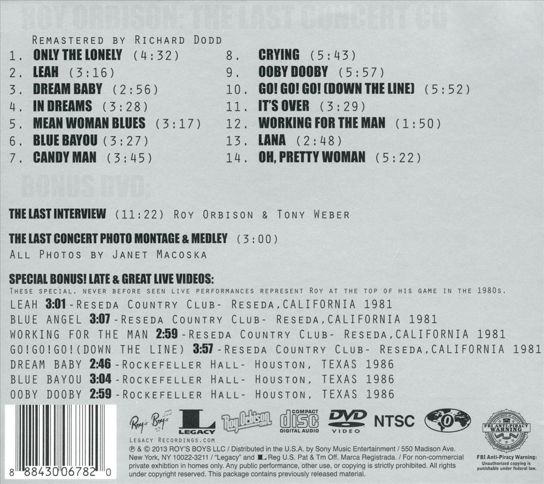 The Last Concert [CD/DVD] cover art