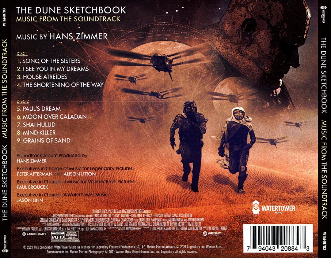 Dune Sketchbook [Music from the Soundtrack] cover art