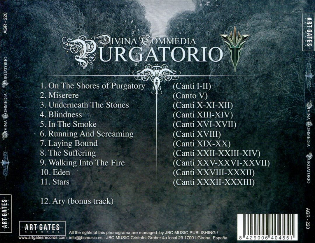 Divina Commedia: Purgatorio cover art