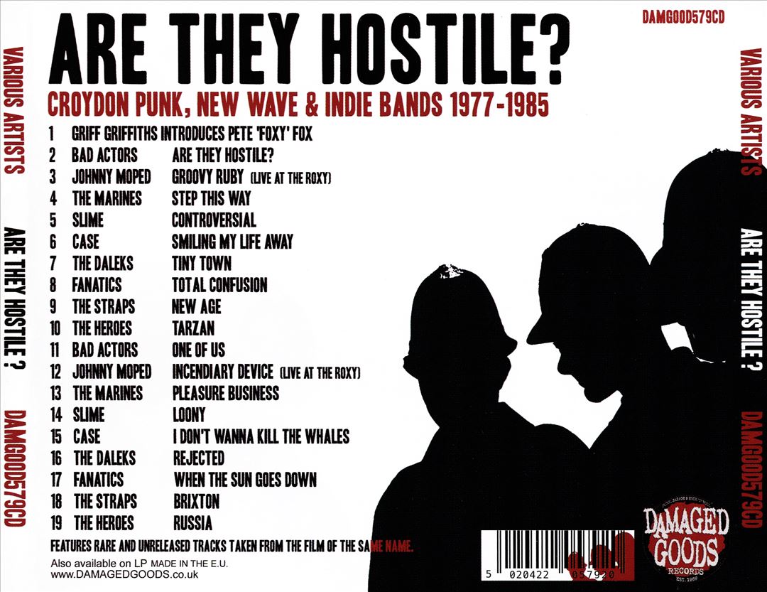 Are They Hostile? Croydon Punk, New Wave & Indie Bands 1977-1985 cover art