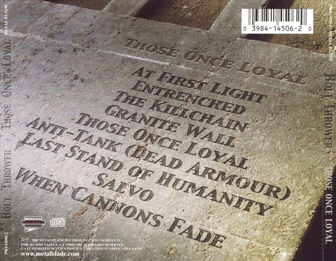 Those Once Loyal cover art