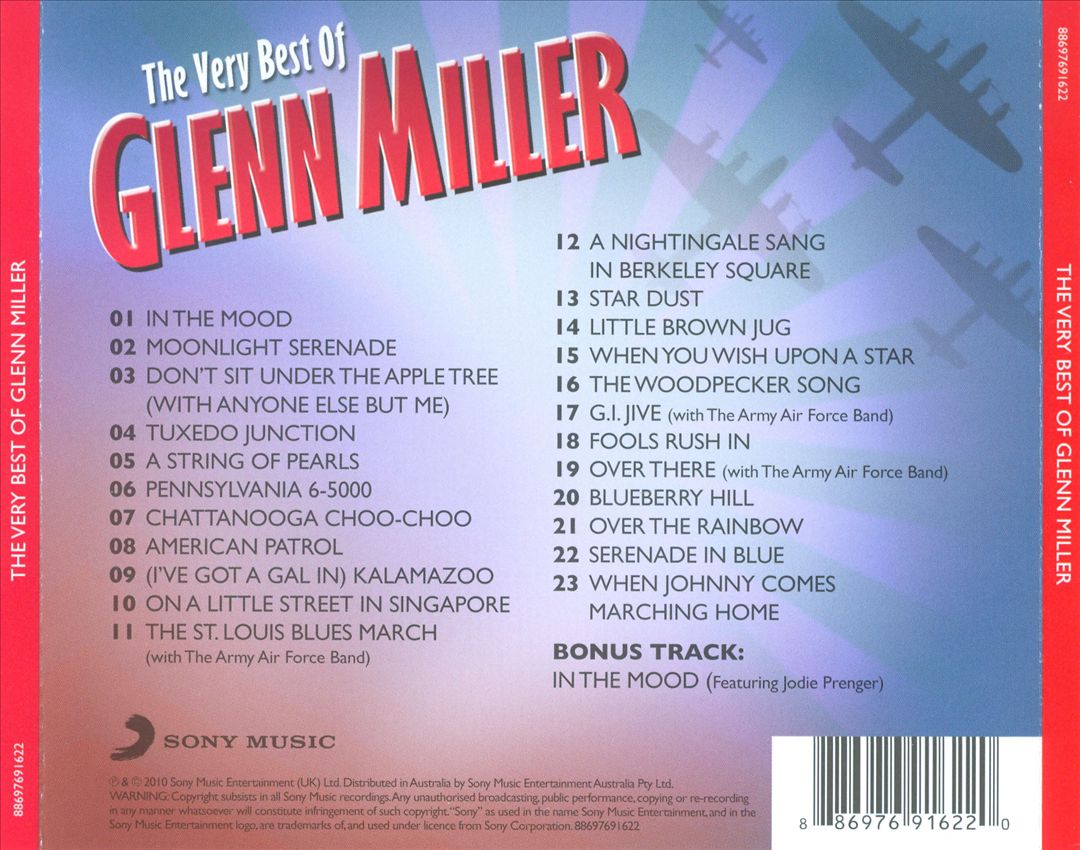 Very Best of Glenn Miller [Sony] cover art