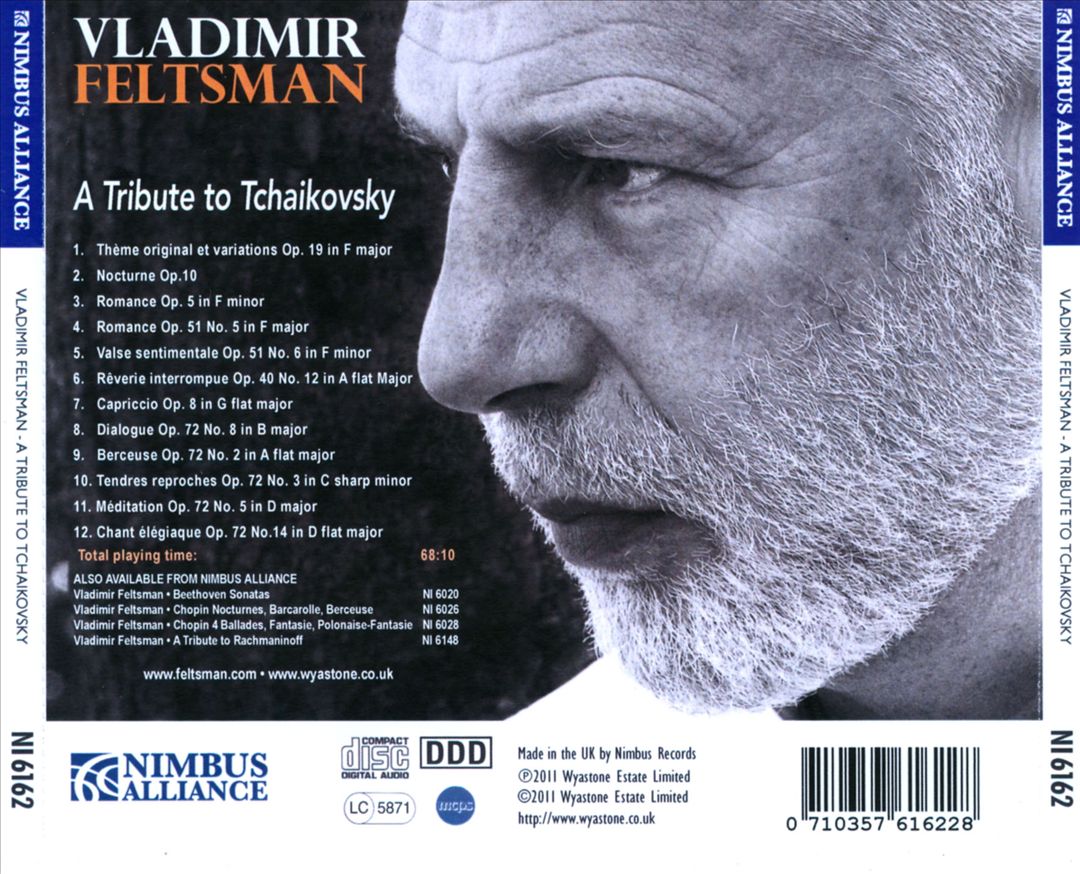 Tribute to Tchaikovsky cover art