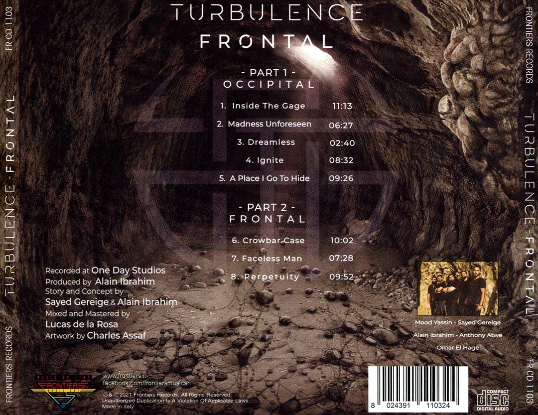Frontal cover art