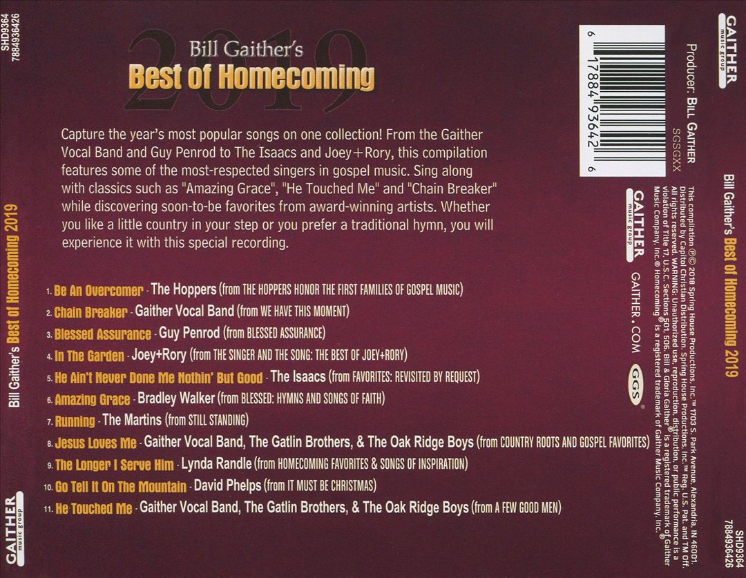 Best of Homecoming 2019 cover art