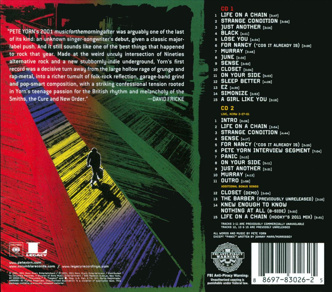 Musicforthemorningafter cover art