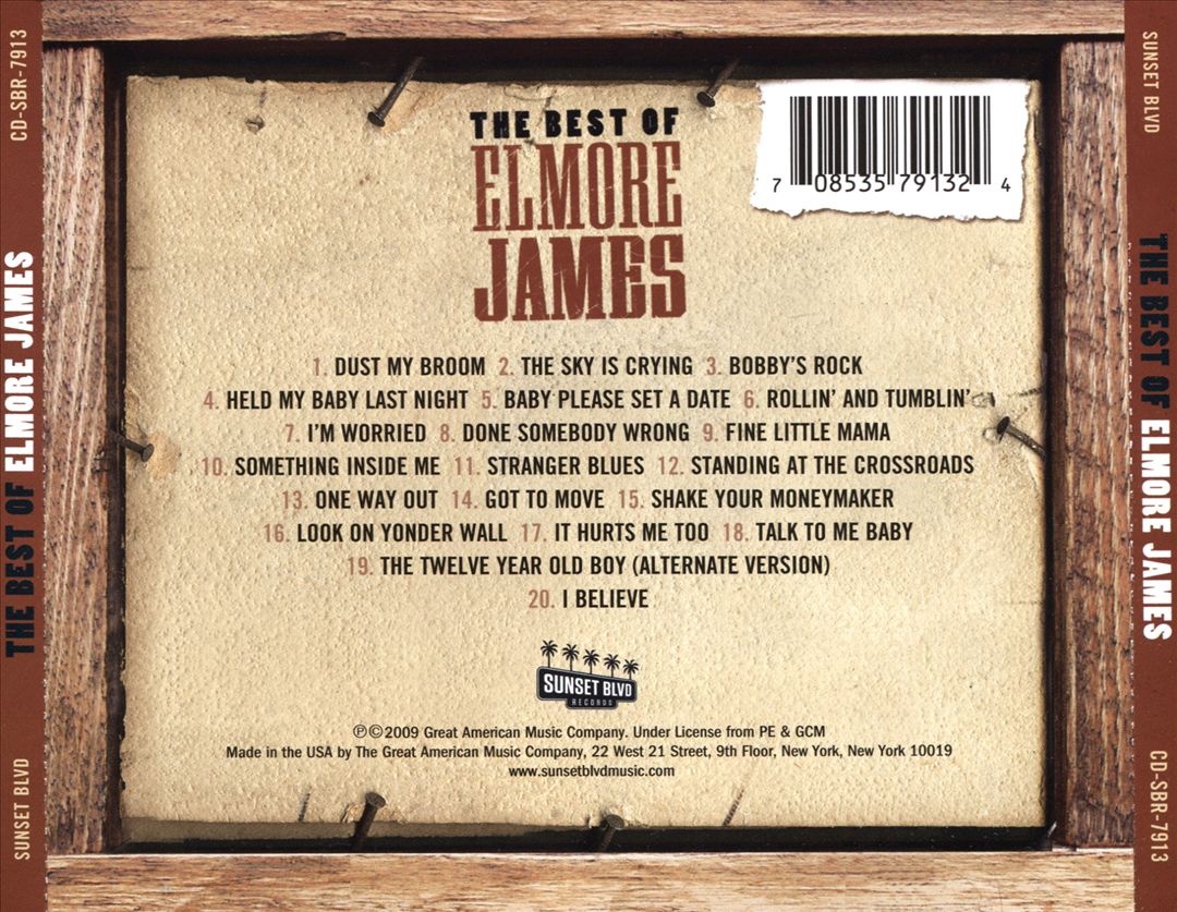 Best of Elmore James cover art