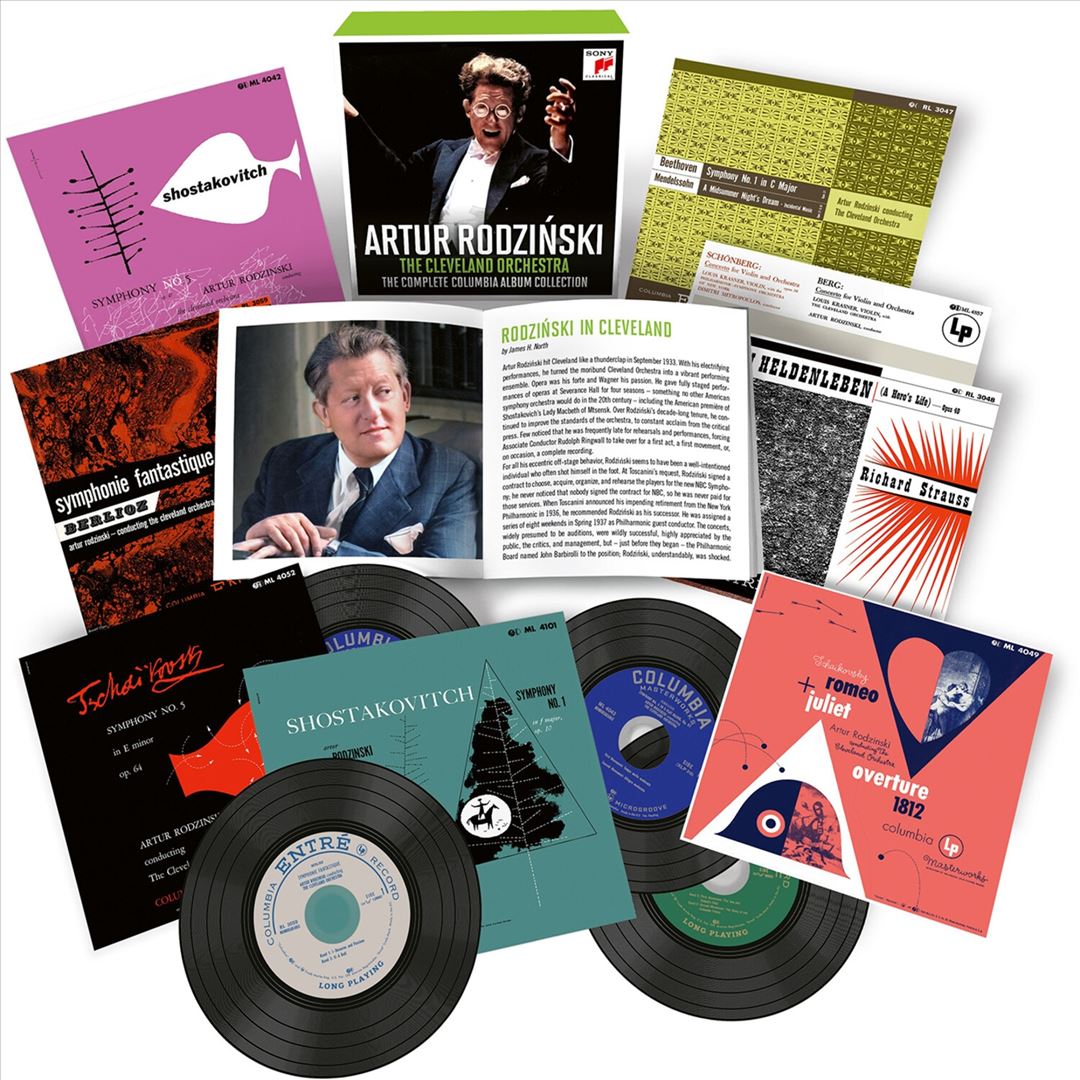 Artur Rodzinski, The Cleveland Orchestra: Complete Columbia Album Collection cover art