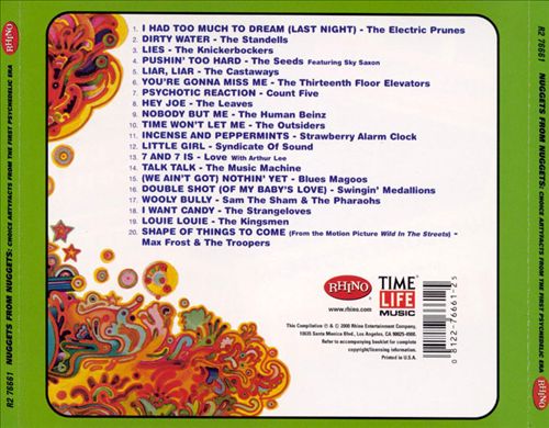 Nuggets from Nuggets: Choice Artyfacts From the First Psychedelic Era cover art