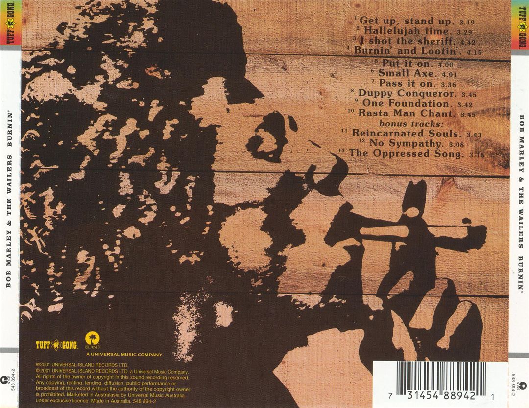 Burnin' [Bonus Tracks] cover art