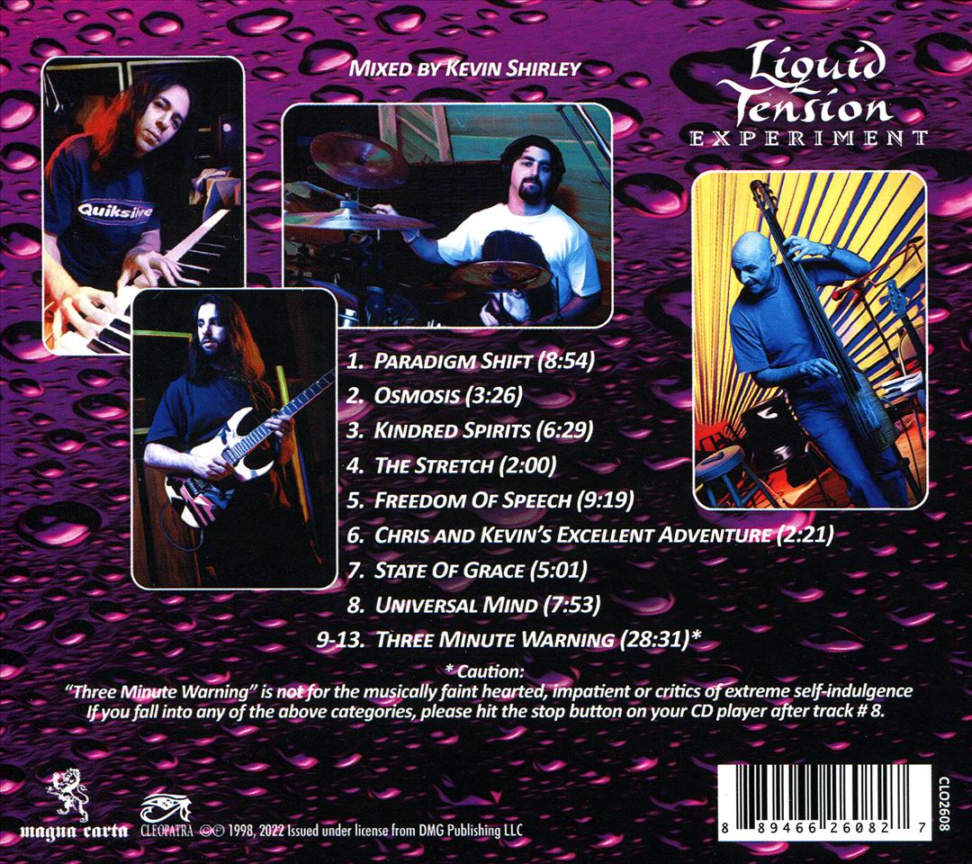 Liquid Tension Experiment cover art