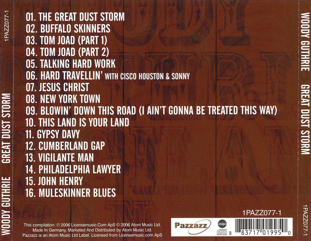 Great Dust Storm cover art