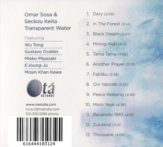 Transparent Water cover art