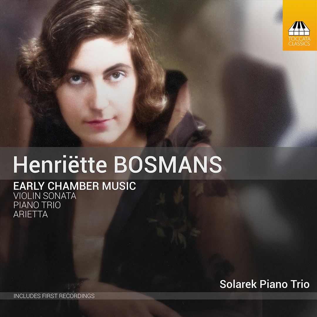 Henriëtte Bosmans: Early Chamber Music cover art