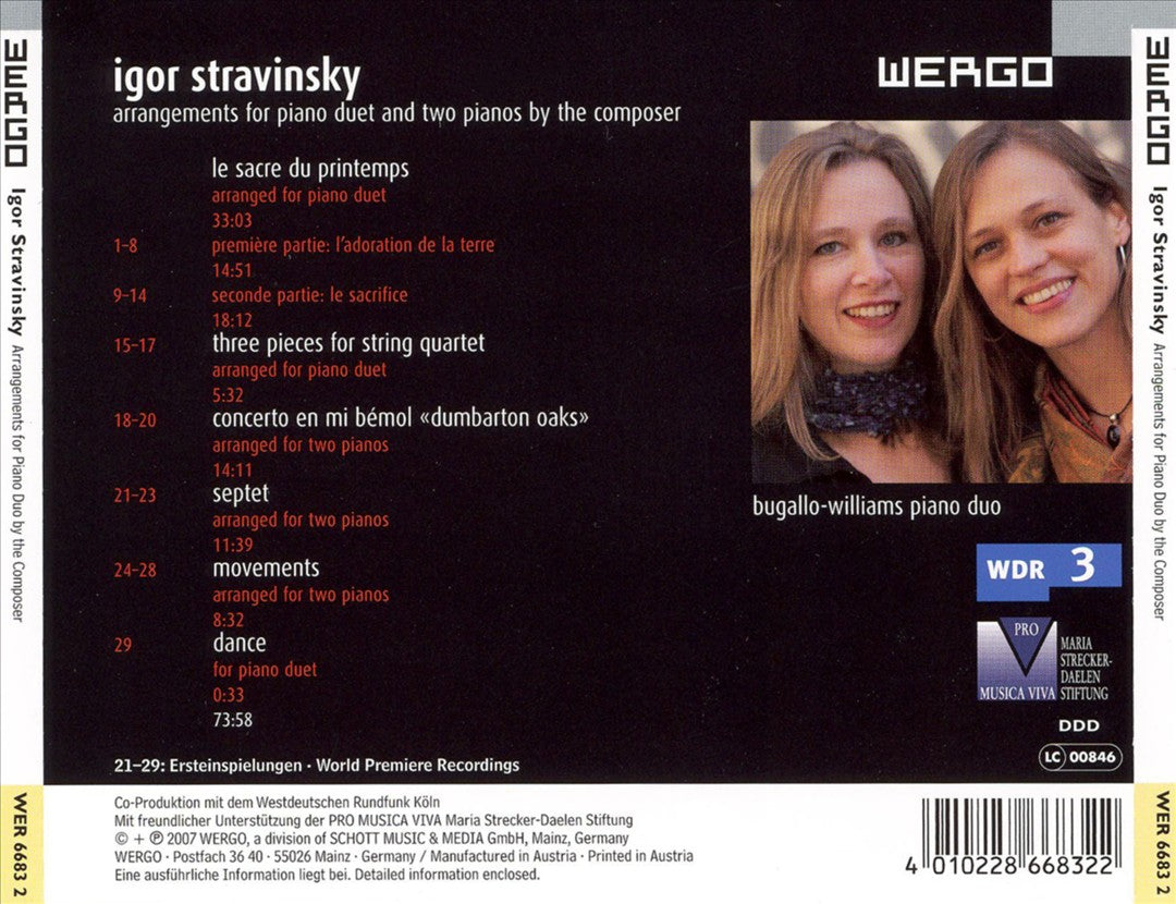 Stravinsky in Black and White cover art