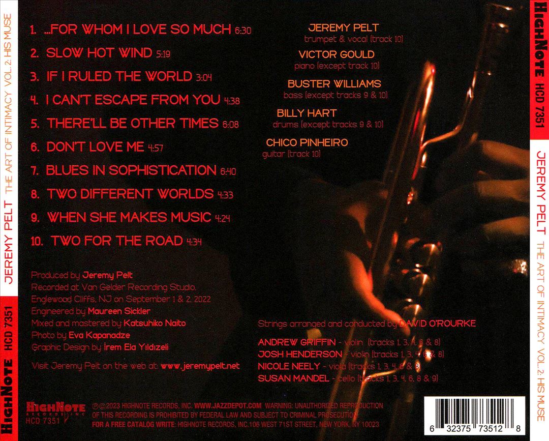 Art of Intimacy, Vol. 2: His Muse cover art