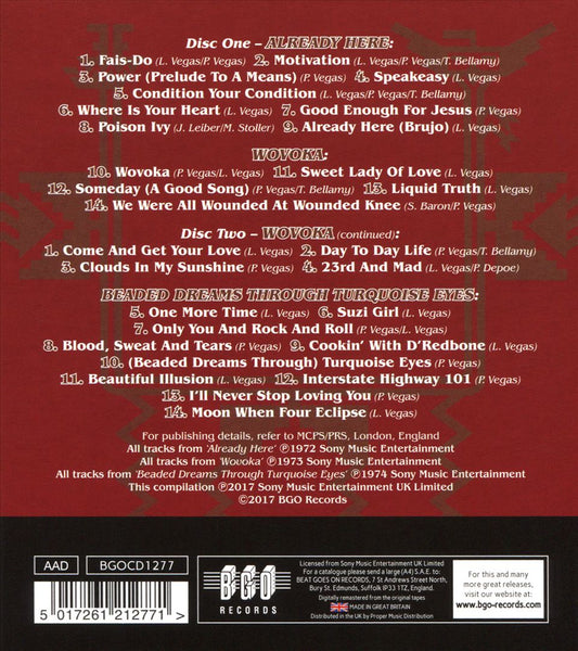 Already Here/Wovoka/Beaded Dreams Through Turquoise Eyes cover art