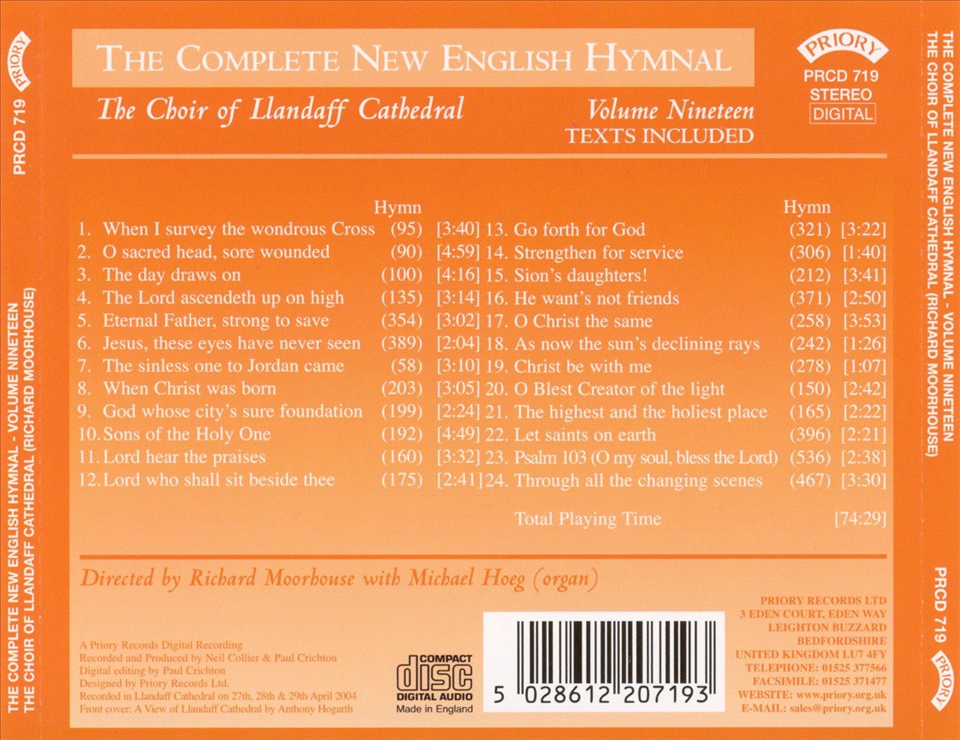 Complete New English Hymnal, Vol. 19 cover art