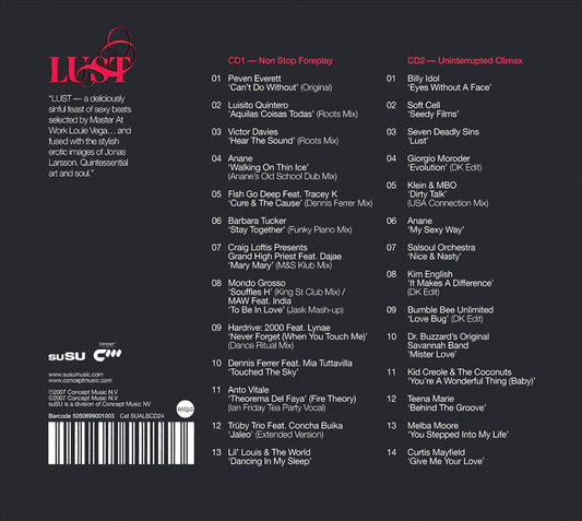 Lust: A Personal Collection by Louie Vega cover art