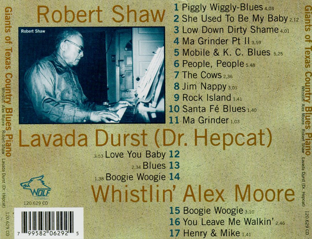 Very Best of Texas Blues Piano cover art
