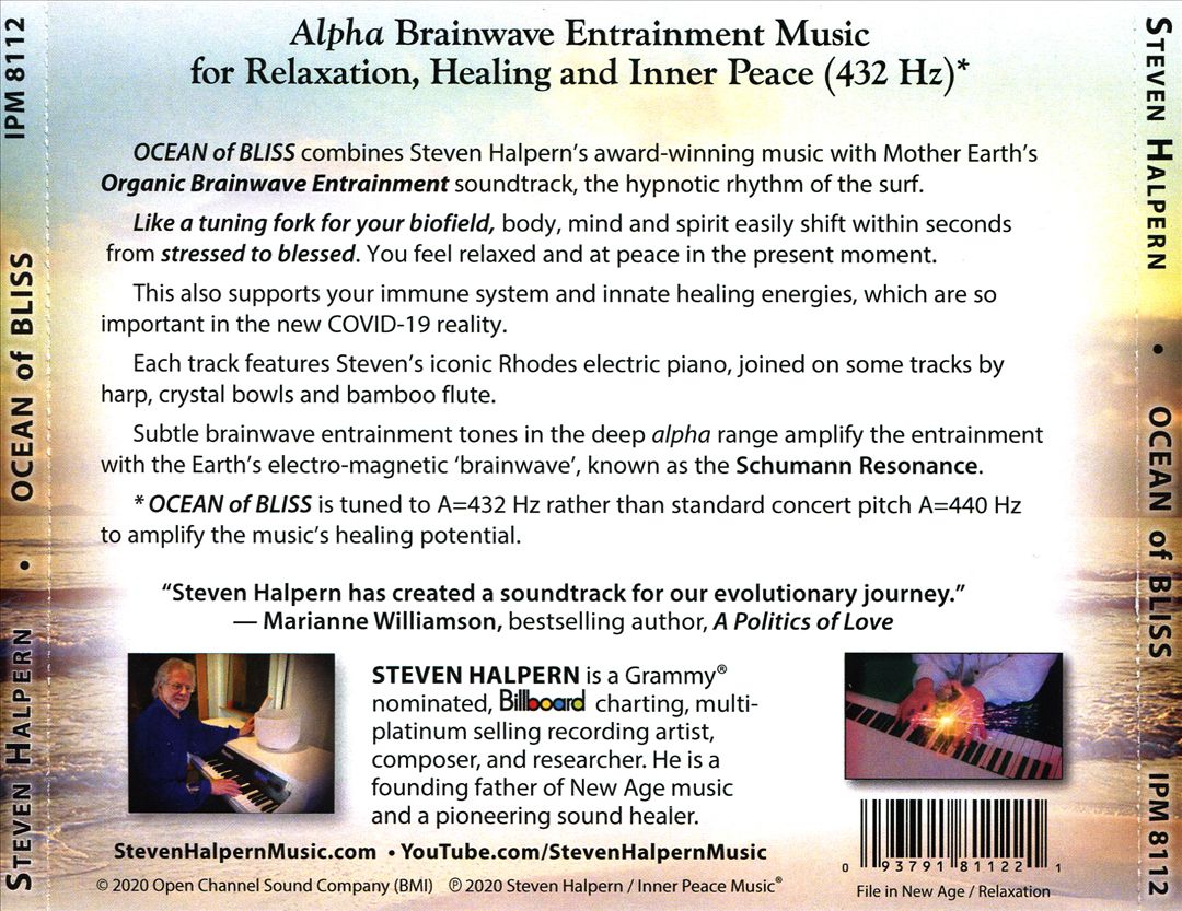 Ocean of Bliss: Brainwave Entrainment Music [432 Hz] cover art