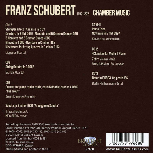 Schubert: Chamber Music cover art