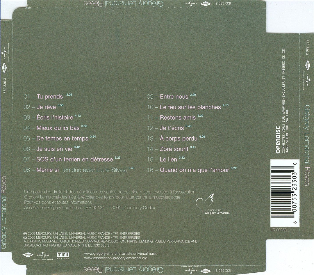 Rêves cover art