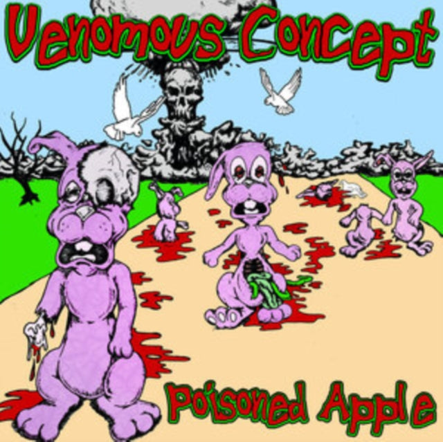 POISONED APPLE (CLEAR/RED/GREEN SPLATTER VINYL) cover art