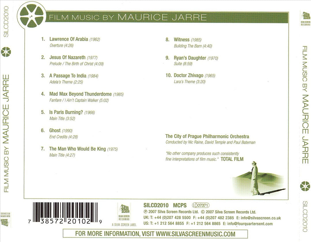 Film Music by Maurice Jarre cover art