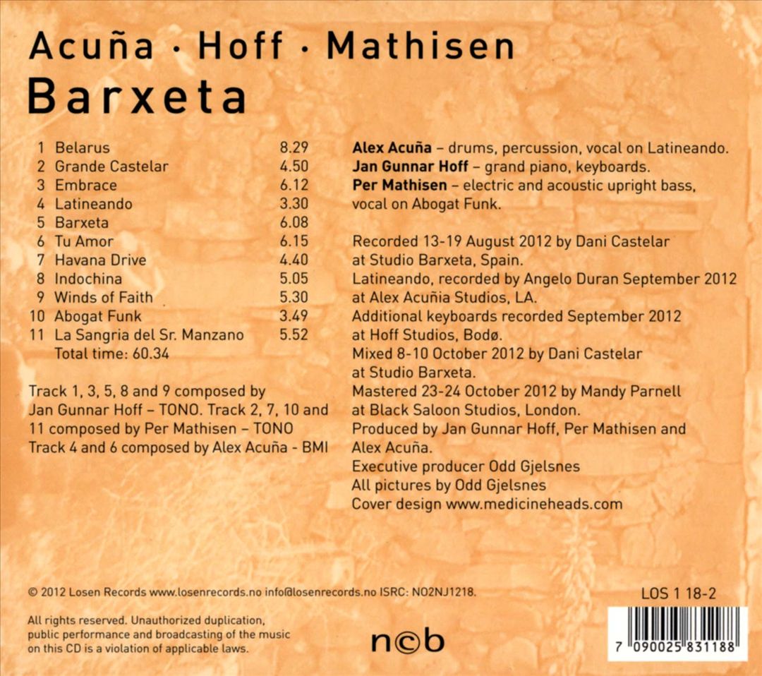 Barxeta cover art