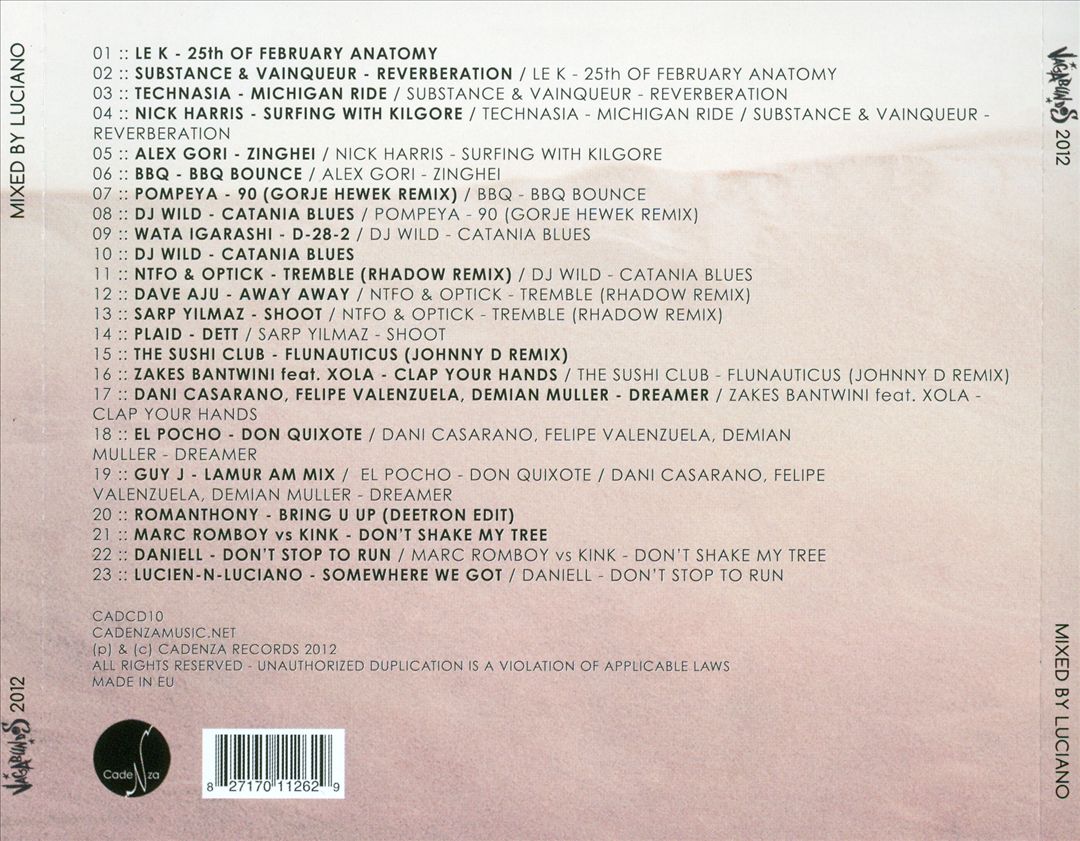 Vagabundos 2012 cover art