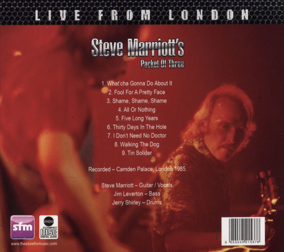 Live from London cover art