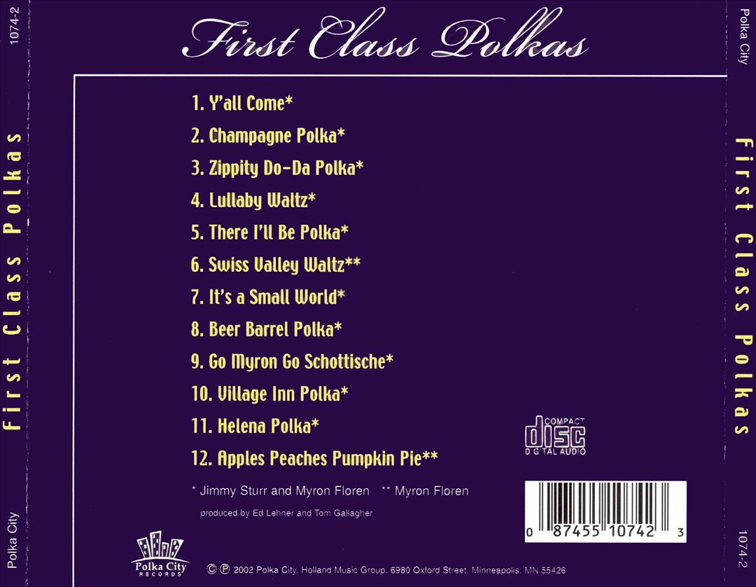 First Class Polkas cover art