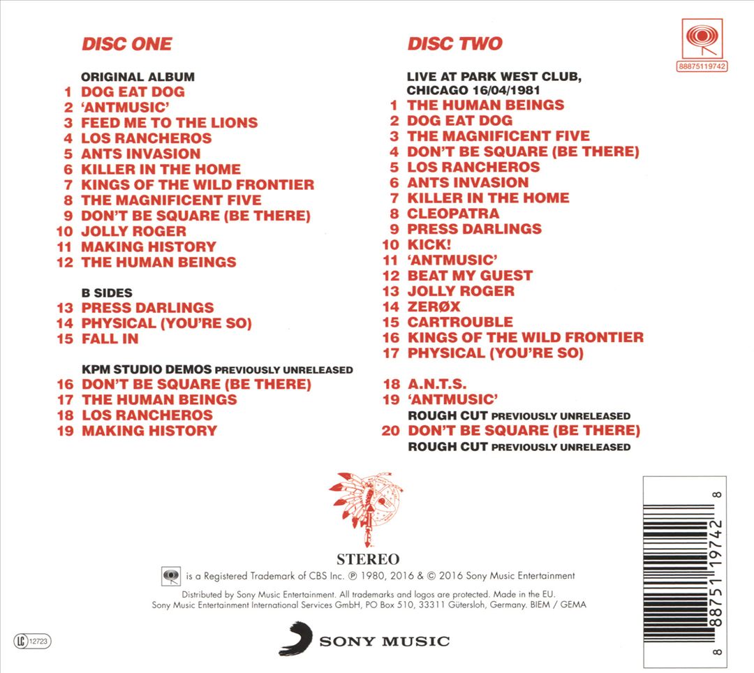 Kings of the Wild Frontier [Deluxe Edition] cover art