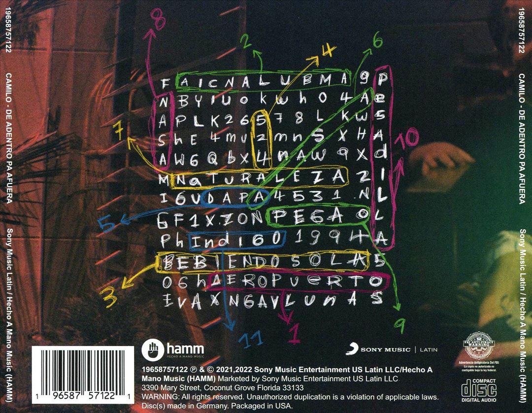 De Adentro Pa Afuera cover art