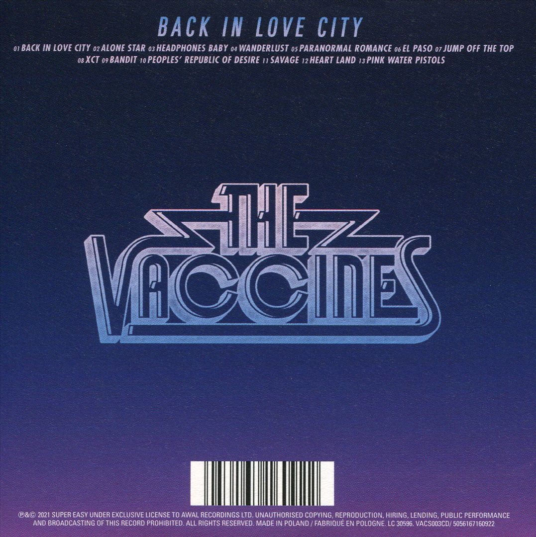 Back in Love City cover art