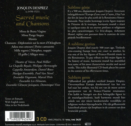 Josquin Desprez: The Renaissance Master cover art