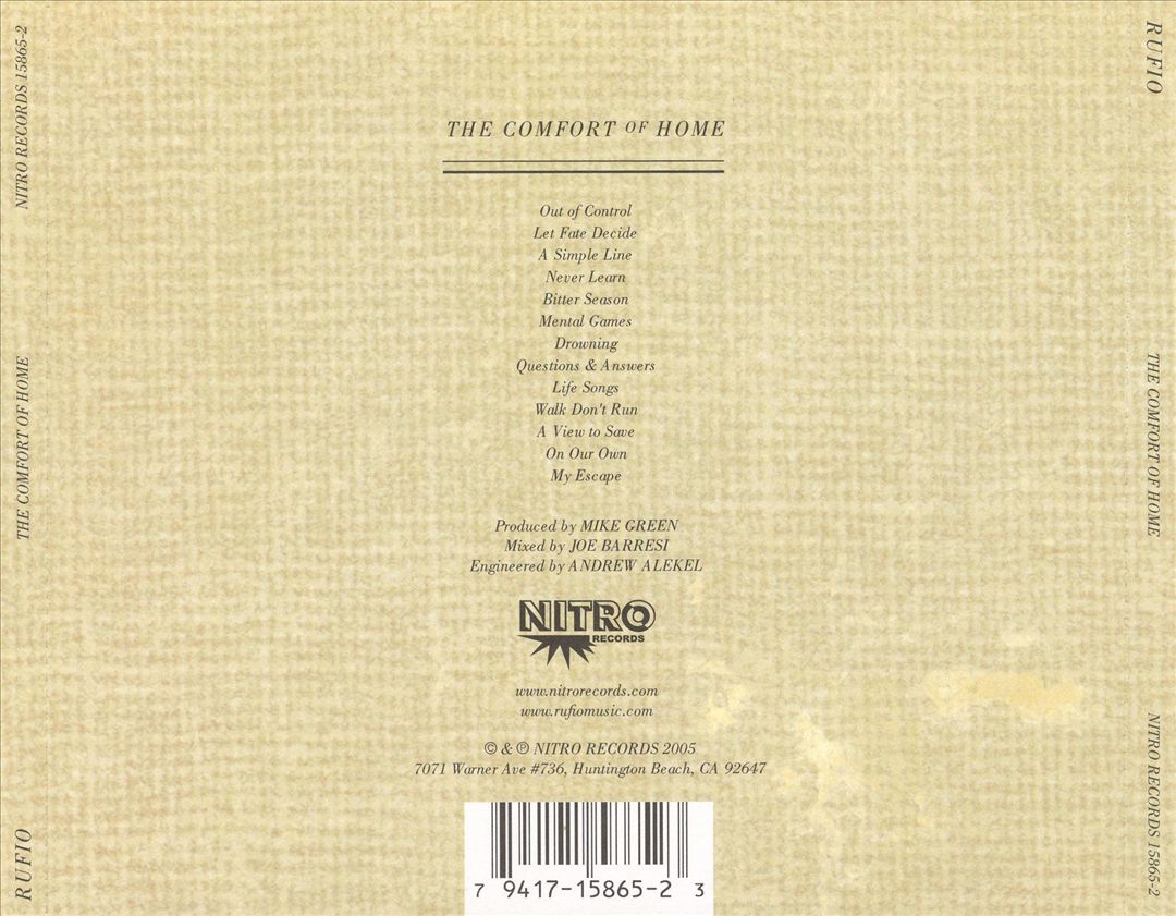 Comfort of Home cover art