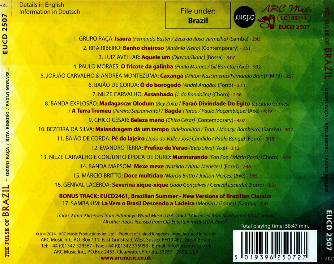 Pulse of Brazil cover art