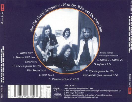 H to He, Who Am the Only One [Bonus Tracks] cover art