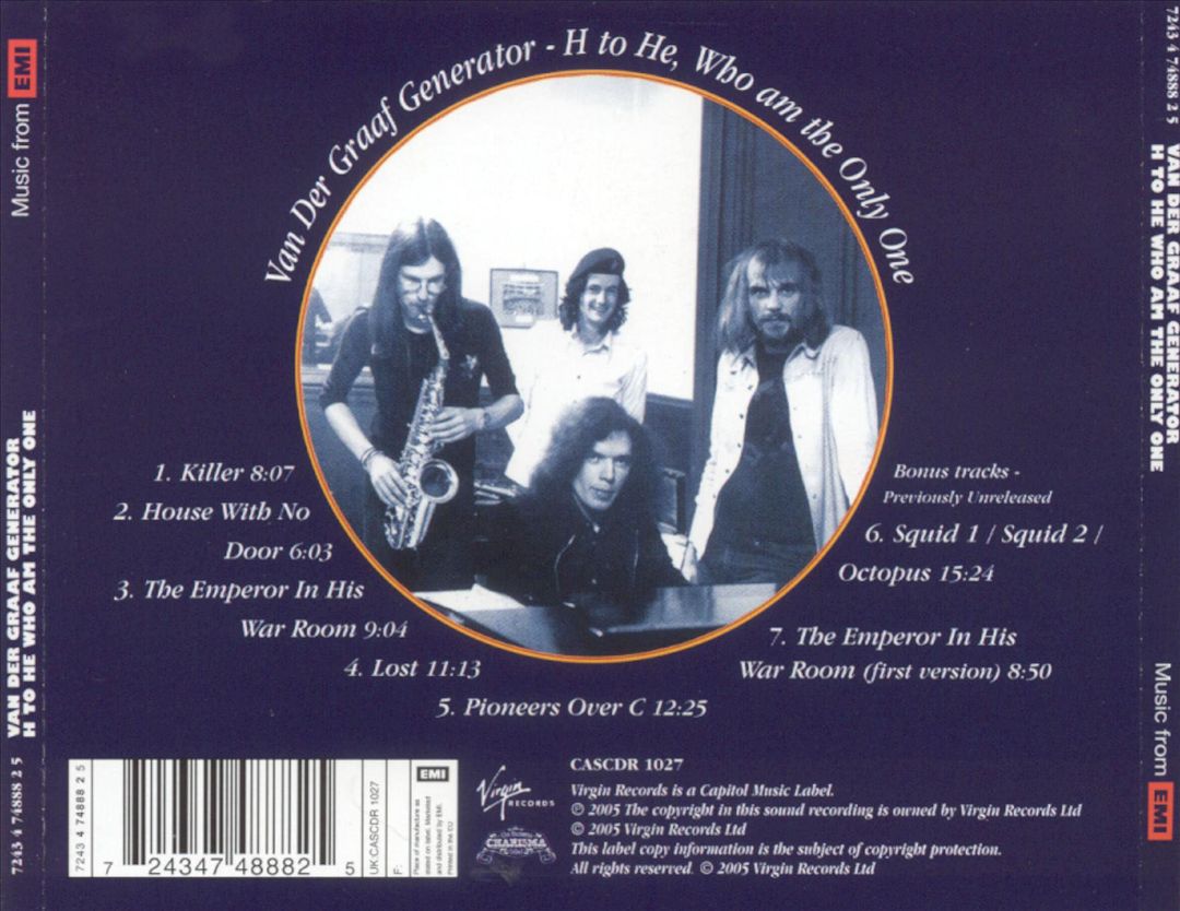 H to He, Who Am the Only One [Bonus Tracks] cover art