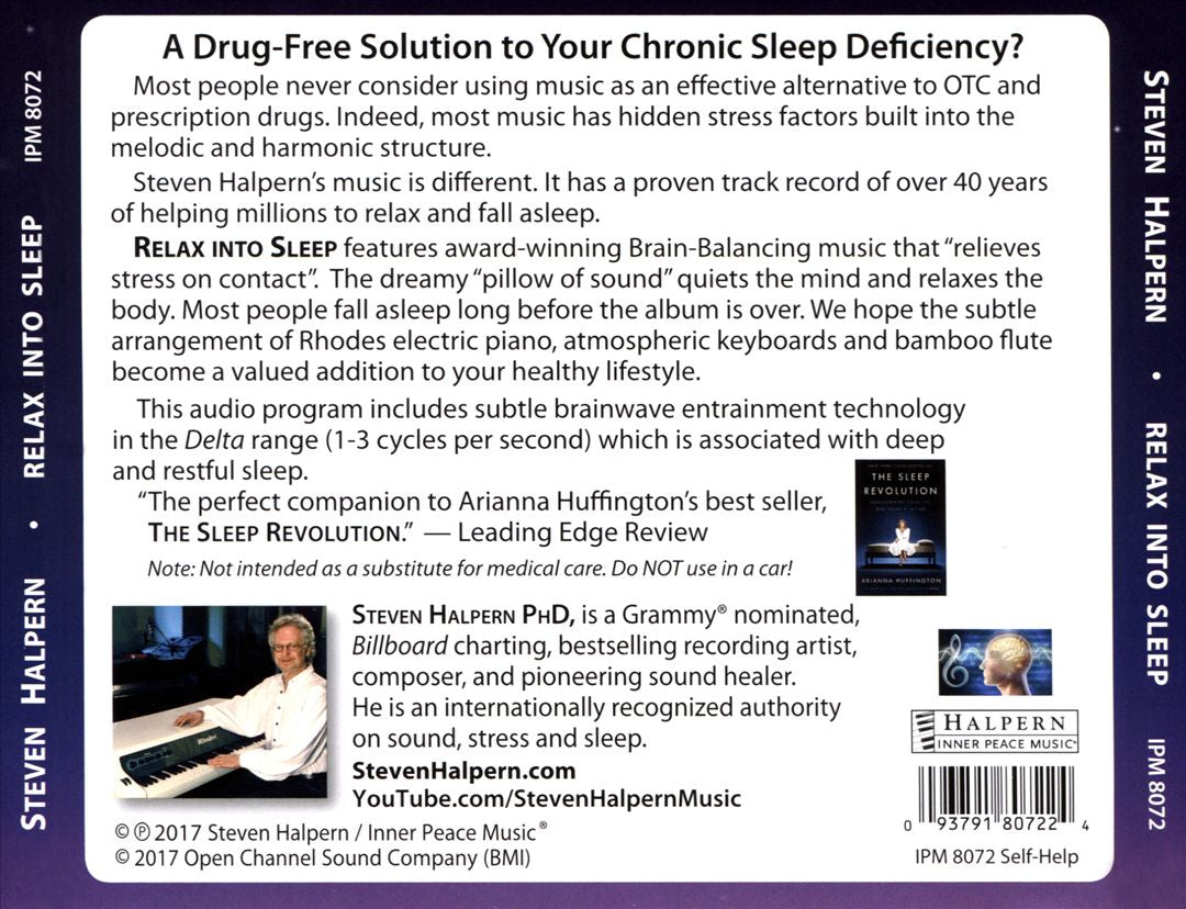 Relax Into Sleep cover art