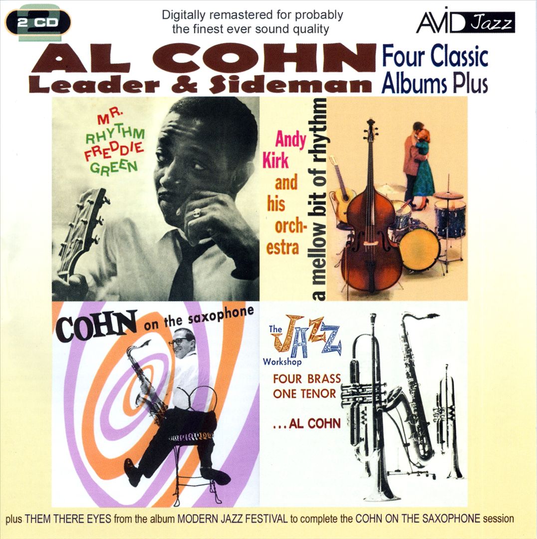 Four Classic Albums Plus: Cohn on the Saxophone/Mr Rhythm/The Jazz Workshop/A Mellow Bit Of cover art