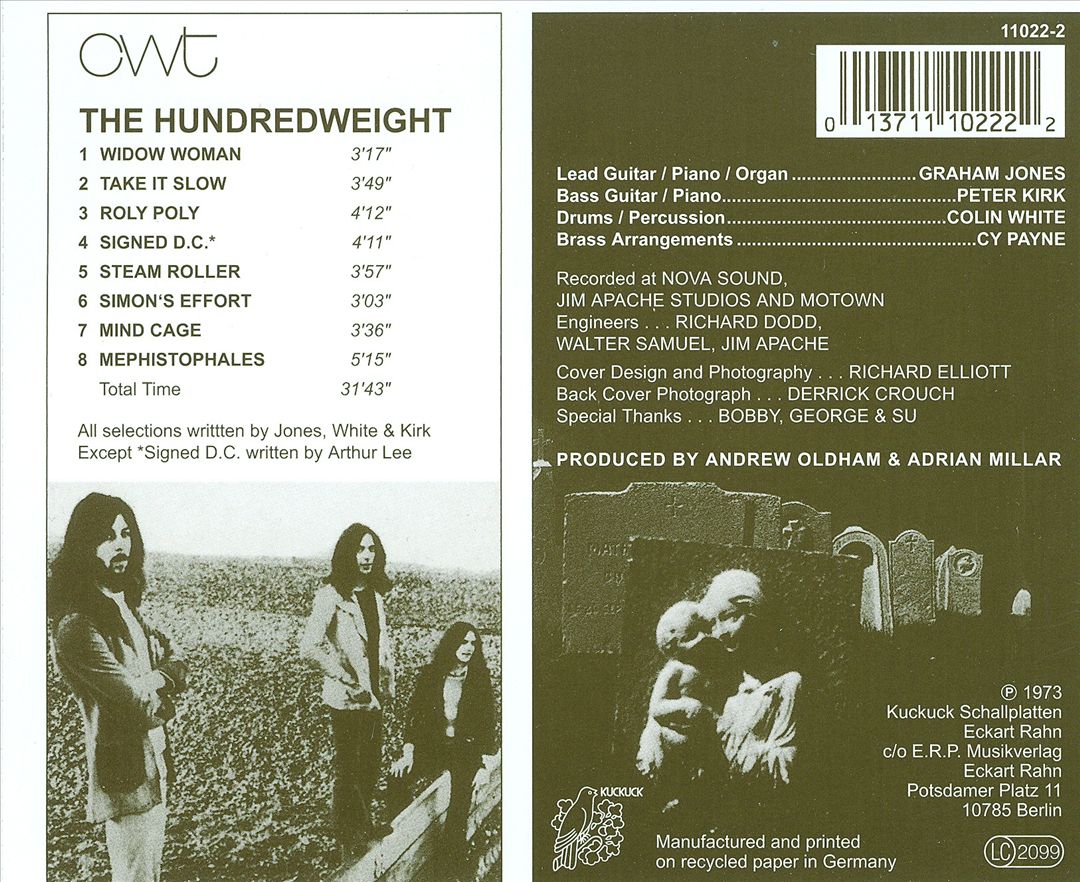 CWT: The Hundredweight cover art