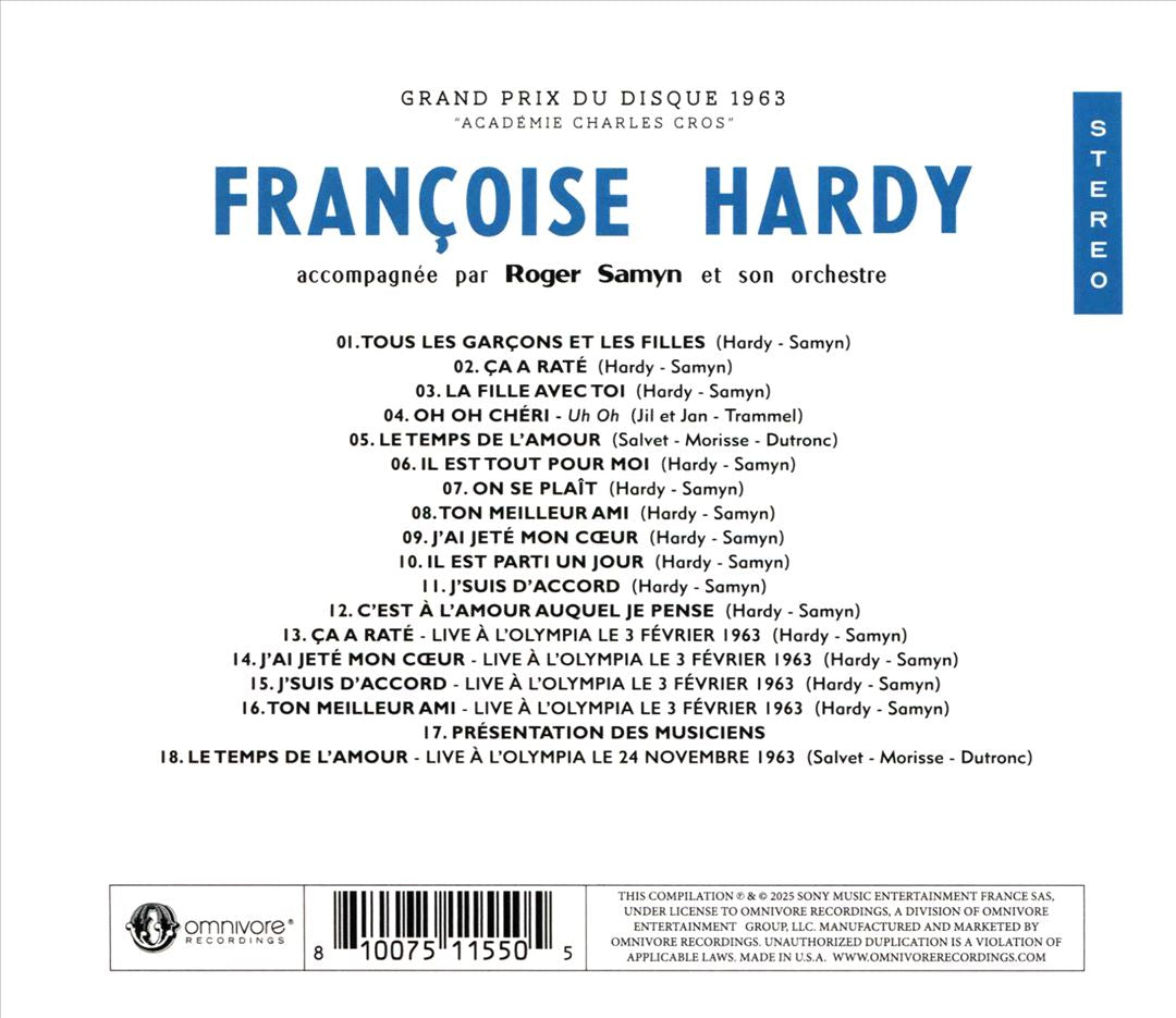 Tous les Garçons et les Filles [Bonus Tracks] cover art