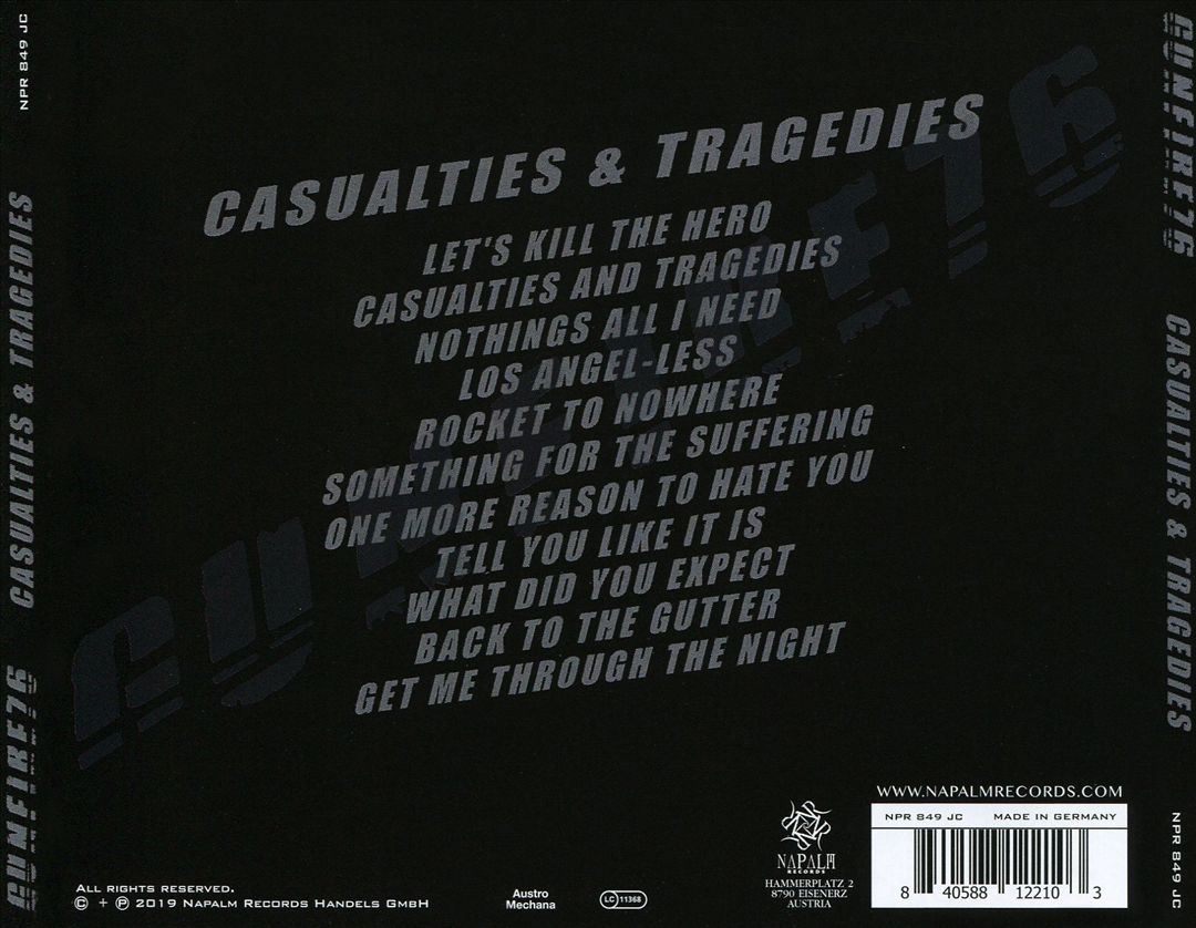 Casualties & Tragedies cover art